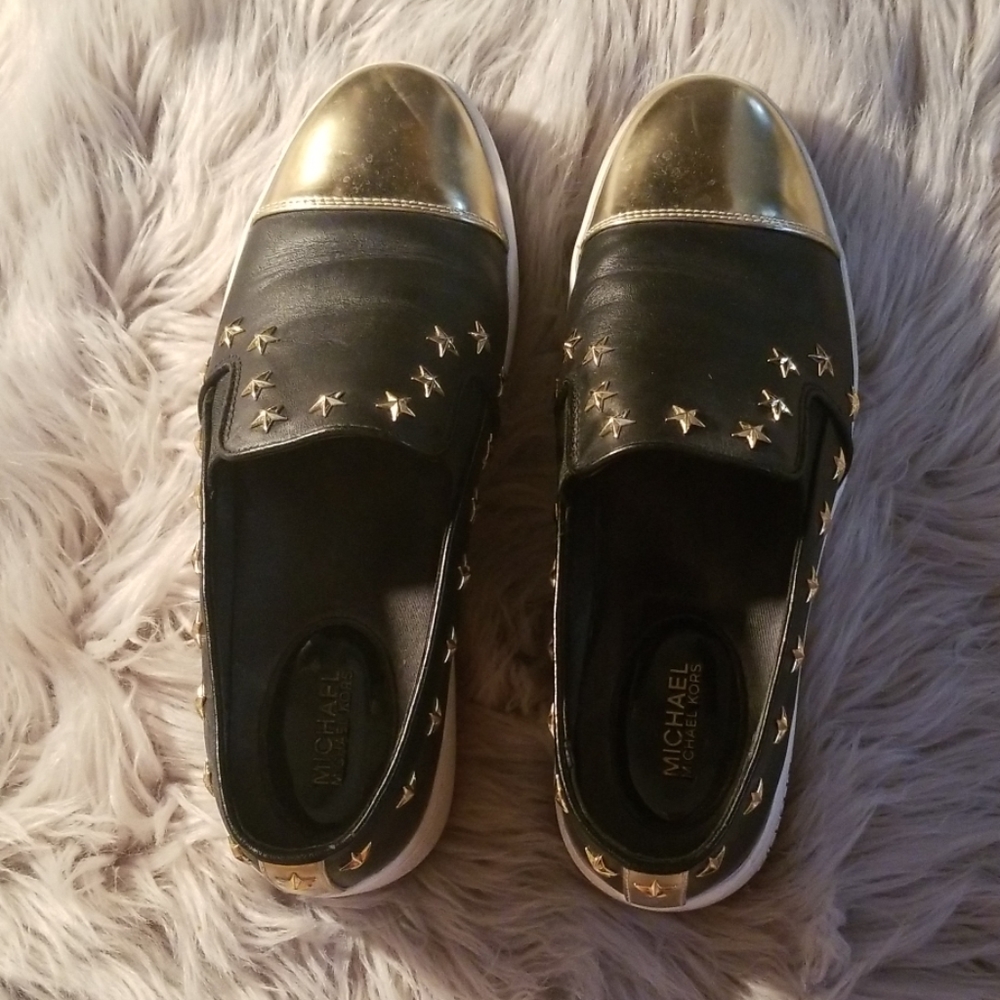 Michael Kors leather sneakers